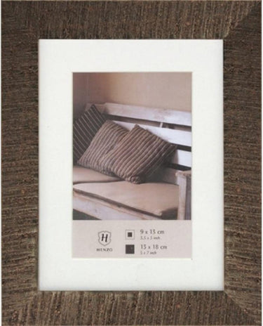 Henzo fotolijst - - driftwood - fotomaat 20x30 cm - donkerbruin