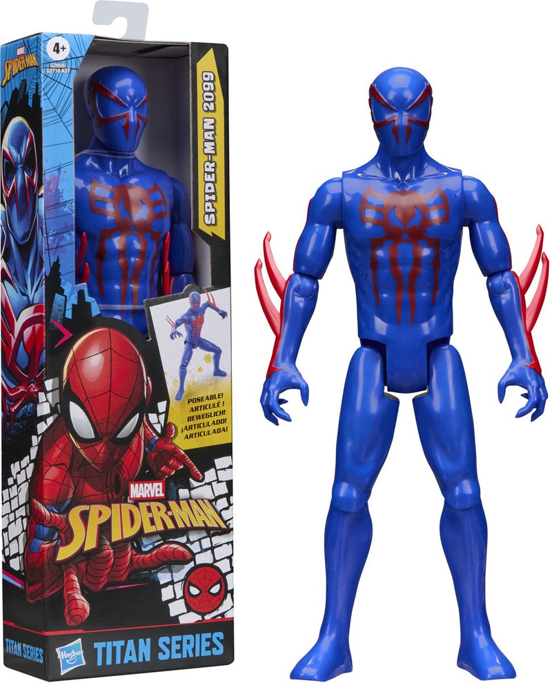 Afbeelding laden in galerijviewer, Marvel spider-man titan series spider-man 2099 speelfiguur
