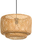 Eglo hettonle hanglamp - e27 - ø 42 cm - zwart hout