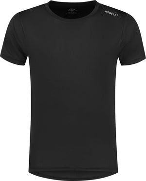 Rogelli promo hardloopshirt heren - korte mouwen - zwart - s