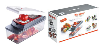 Westmark multisnijder 12-delig met opvangbak 315x115x145mm