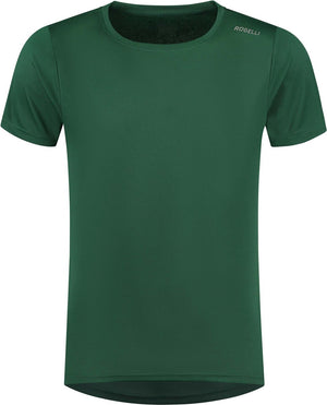 Rogelli promo heren hardloopshirt - korte mouw - donkergroen