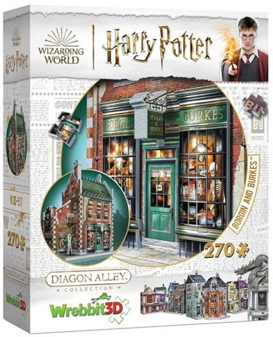 Wrebbit harry potter 3d puzzel borgin burkes 270 stukjes.