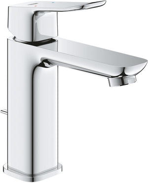 Grohe dice wastafelmengkraan - m-size - waterbesparend - inclusief pop-up waste - chroom