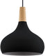 Eglo sabinar hanglamp - e27 - ø 28 cm - zwart bruin