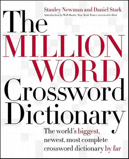 The million word crossword dictionary