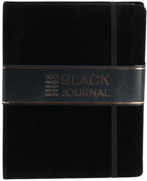 Koopman bulletjournal zwart notitieboek 17x22cm creatief speelgoed.