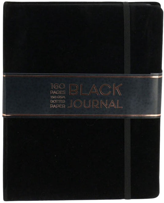 Koopman bulletjournal zwart notitieboek 17x22cm creatief speelgoed.
