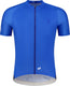Bbb cycling comfortfit r - duurzaam fietsshirt heren korte mouw - 15-25 °c - ademend mtb en wielrenshirt - 3 achterzakken - blauw