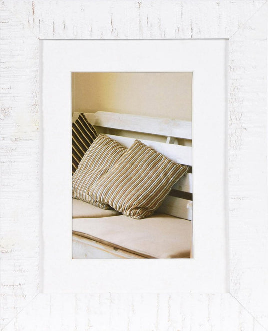 Henzo fotolijst - - driftwood - fotomaat 15x20 cm - wit