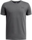 Under armour ua b sportstyle lc ss unisex sportshirt - grijs - zwart