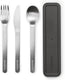 Brabantia make take bestekset - to go - 3-delig - dark grey