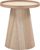 Woood maud bijzettafel - hout - naturel - 50x45x45