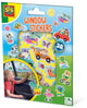 Ses creative ses - raamstickers - 38 herbruikbare raamstickers - vakantie thema