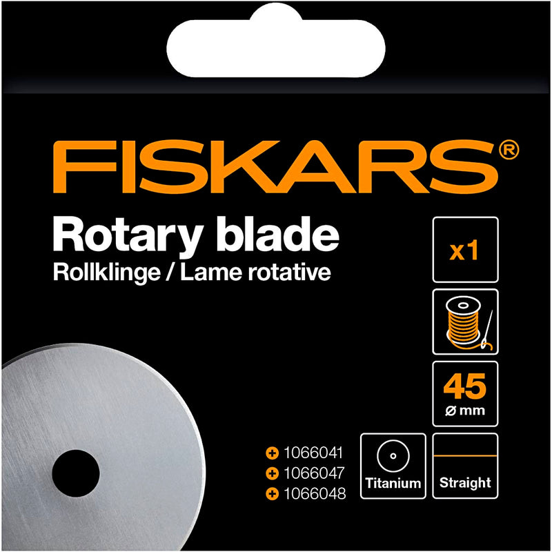 ギャラリービューアに画像をロードする, Fiskars rolmes reservemes - recht - ø45 mm - titanium
