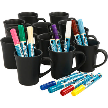 Http: www.cchobby.nl groepsset-zwarte-mokken-beschilderen-diverse-kleuren-36-stuk-1-set