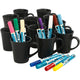 Https: www.cchobby.nl groepsset-zwarte-mokken-beschilderen-diverse-kleuren-36-stuk-1-set