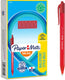 Paper mate inkjoy 100rt intrekbare balpennen | medium punt (1,0 mm) | rood | 20 stuks