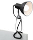 Briloner fix - klemlamp - bureaulamp met e14 fitting - incl. aan- en uitschakelaar - klemspot met snoer 140cm - zwart