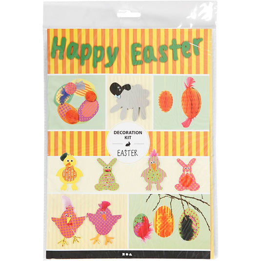 Creativ company diy knippakket, sterke kleuren, 1 doos