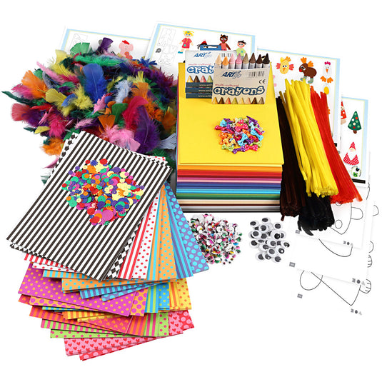 Https: www.cchobby.nl grote-creatieve-verpakking-van-materialen-en-sjablonen-diverse-kleuren-1-set