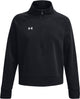 Under armour ua rival fleece hz dames trui - zwart - maat xl