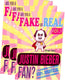 Are you a fake or real justin bieber fan? bundle version - red and yellow and blue - the 100% unofficial quiz and facts trivia travel set game