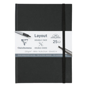 Clairefontaine • layout alcohol markers boek 220g a5 25x