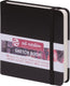 Talens art creation schetsboek zwart 12x12cm
