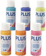 Plus color acrylverf  verschillende kleuren verf - acrylaatverf  acrylic paint  hobbyverf  knutselen en verven  sneldrogend  kleurrijk   6 x 60ml - incl. crea gift