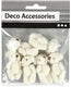 Creativ company teddyberen 4x2,5 cm 6 stuks