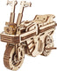 Ugears houten 3d model - opvouwbare scooter