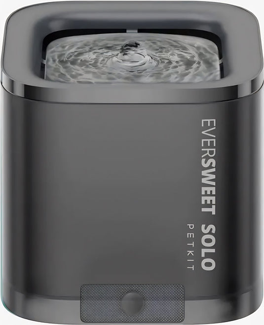 Petkit - eversweet solo se fontein - grijs - 1.8l - ultrastil - automatische drinkfontein voor kat en hond