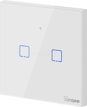 Sonoff smart switch wifi t0 eu tx (2-kanaals)