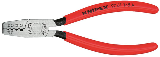 Imp knipex krtang voor adereindhulzen met kunststof bekleed 145 mm - 9761145a