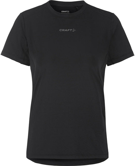 Craft adv essence 2 hardloopshirt dames - zwart | maat: l