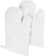 Creativ company http: www.cchobby.nl ovenhandschoen-afm-18x28-cm-145-gr-wit-2-stuk-1-doos