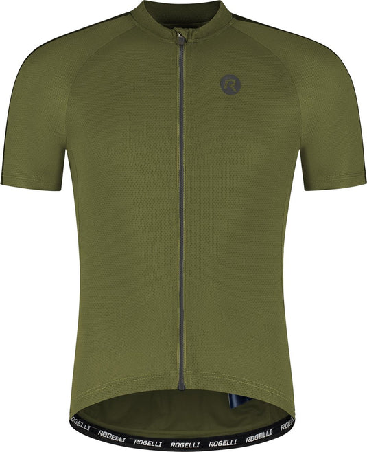 Rogelli explore fietsshirt heren - korte mouwen - wielrenshirt - groen - maat s