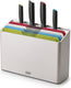 Joseph joseph - foilio icon plus snijplank en messen 8-delig - kunststof - multicolor