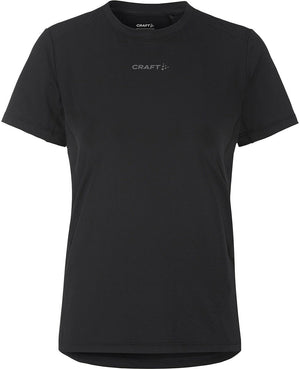 Craft adv essence 2 hardloopshirt dames - zwart | maat: l