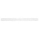 Gbc draadrug wit - a4 - 8 mm - 34 lussen - 100 stuks