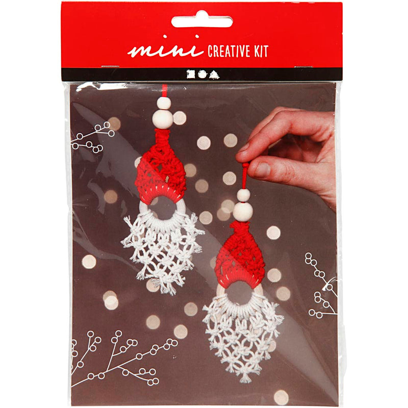Load image into Gallery viewer, Creativ company mini creative kit hanger kerstkabouter
