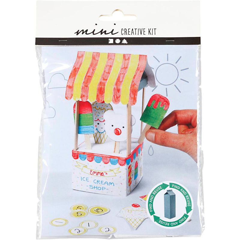 Load image into Gallery viewer, Https: www.cchobby.nl creative-mini-kit-melkpak-ijssalon-1-doos
