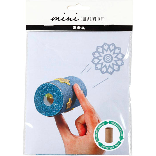 Creativ company creative mini kit, toiletrol kaleidoscoop, 1 doos