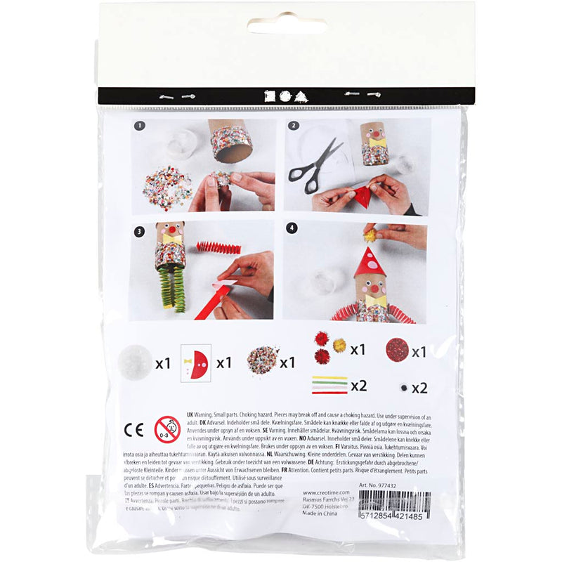 Load image into Gallery viewer, Https: www.cchobby.nl creative-mini-kit-toiletrol-clown-1-doos

