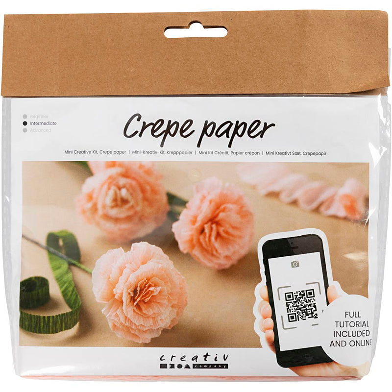 Load image into Gallery viewer, Creativ company https: www.cchobby.nl mini-hobbyset-crepepapier-anjers-crepe-verhouding-180-105-gr-1-doos

