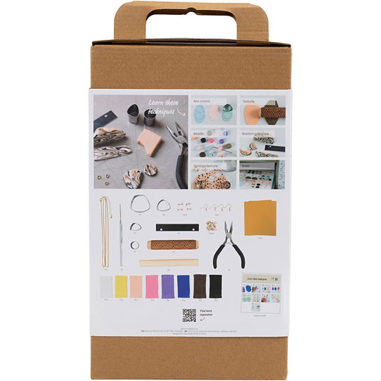 Creative company https: www.cchobby.nl starter-hobbyset-sieraden-klei-sieraden-diverse-kleuren-1-doos