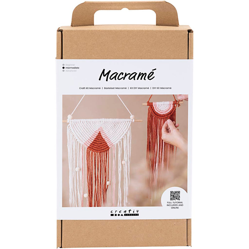 Load image into Gallery viewer, Https: www.cchobby.nl hobbyset-macrame-wanddecoratie-1-doos
