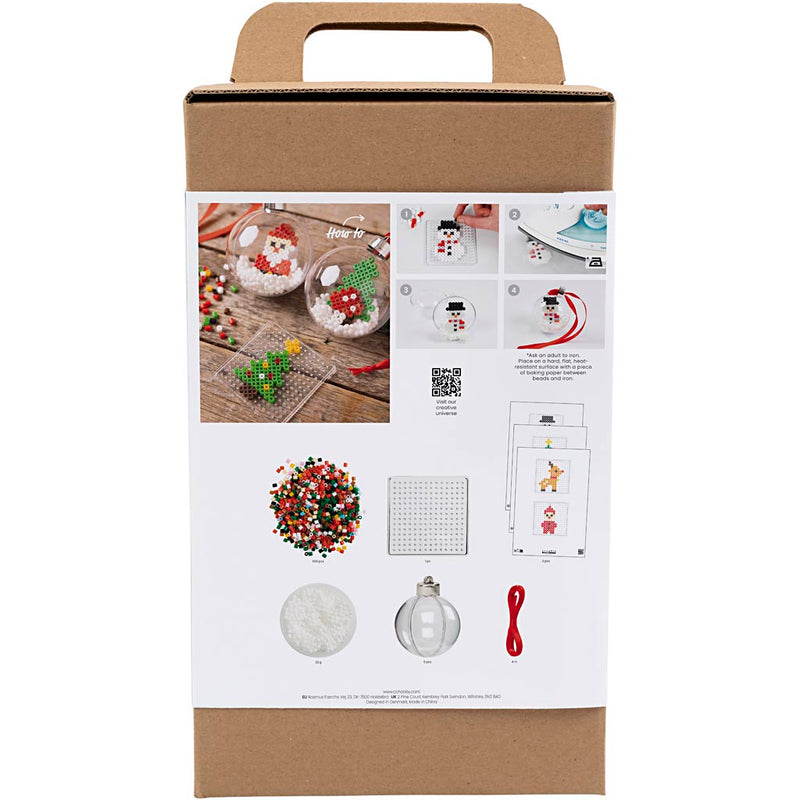 ギャラリービューアに画像をロードする, Creativ company https: www.cchobby.nl hobbyset-kerstballen-kralen-1-doos
