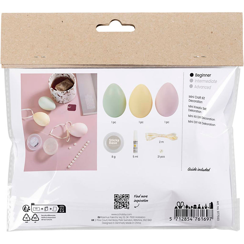 Load image into Gallery viewer, Creativ company https: www.cchobby.nl mini-hobbyset-decoratie-eieren-pastelkleuren-1-doos
